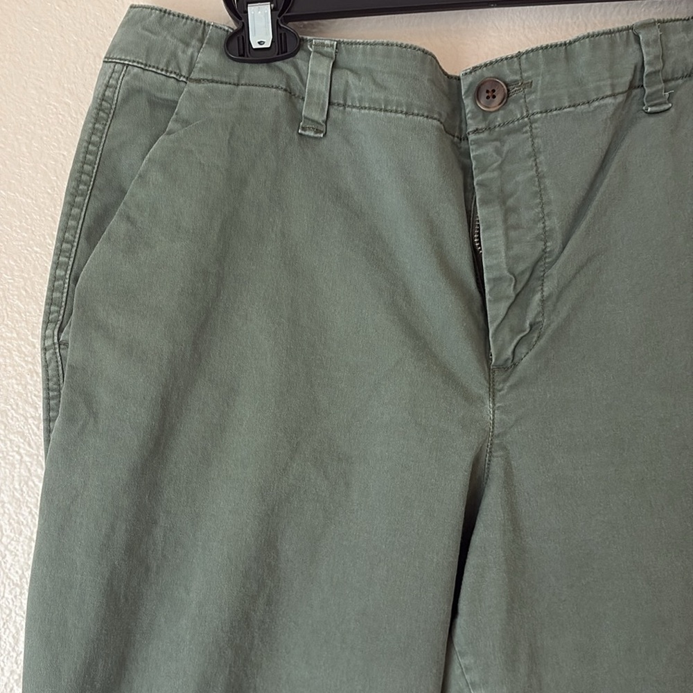 GAP - Size 12 Olive Green “Girlfriend Chino” pants - Picture 2 of 6